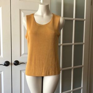 NWOT Citiknit Tank Top With Straight Hem, Wide Straps